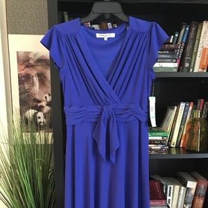 Evan-Picone V-Neck Dress Womens Size 8 NEW
